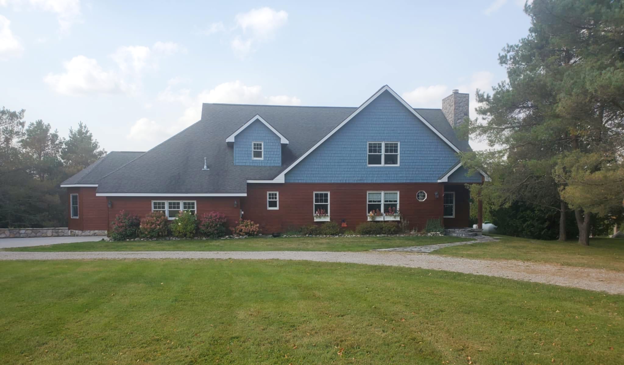 Blue Wood Home