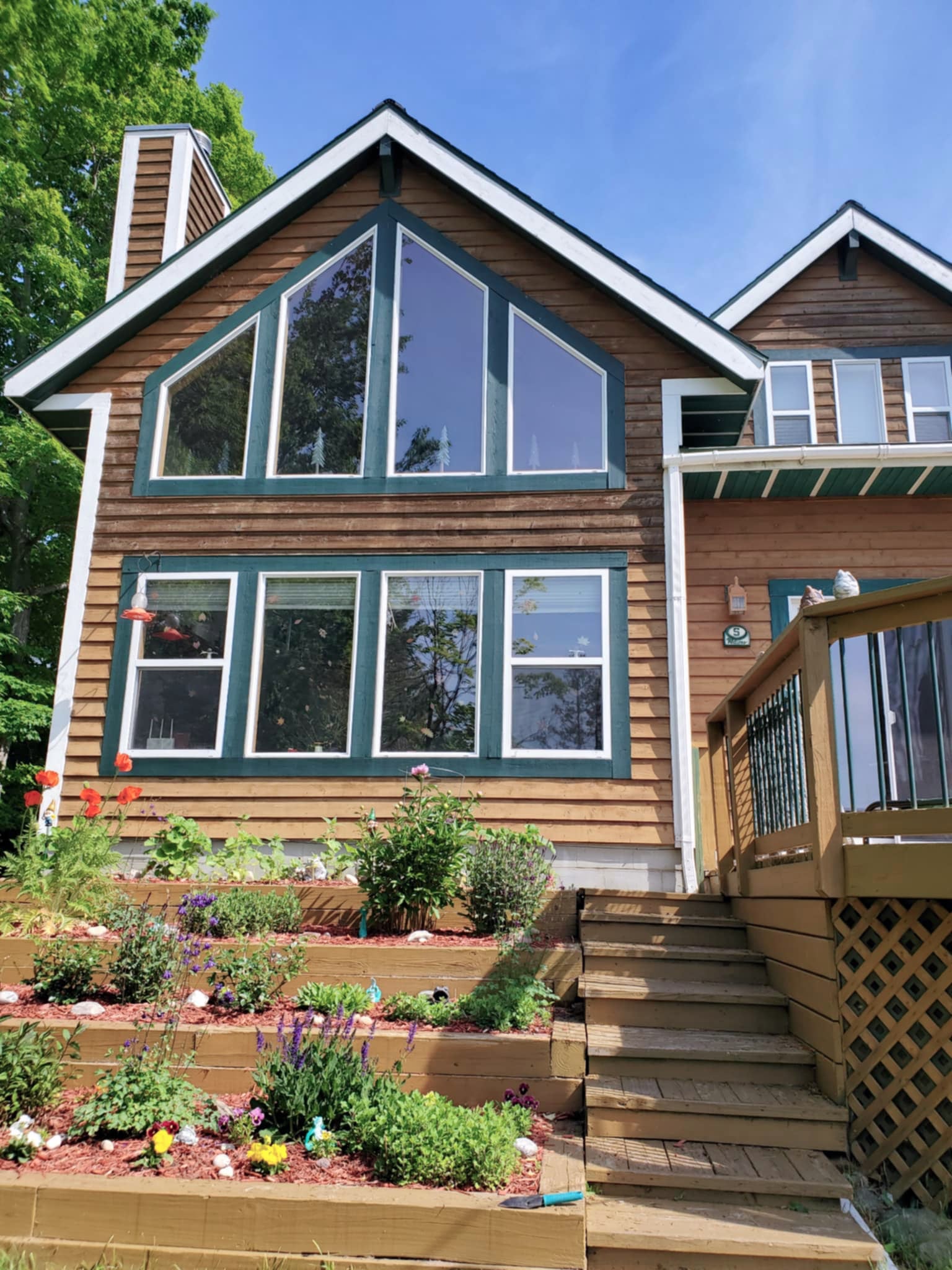Green Trim Exterior